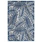Nourison Aloha ALH18 2"8" x 4" Ivory and Navy Indoor/Outdoor Area Rug, , large