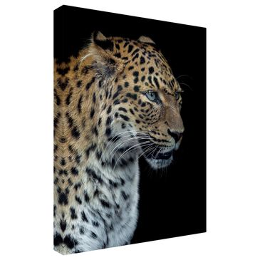 Timberlake Laurent Lothare Dambreville "Panthere Portrait Version 2.0" 24" x 18" Canvas Art in Black/Grey/Tan, , large