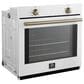 Forno Vomero 30" Single Electric Wall Oven in White, , large