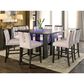 Furniture of America Saenz Counter Side Chair in White (Set of 2), , large