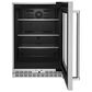 KitchenAid 24" Undercounter Refrigerator with Glass Door in Stainless Steel, , large