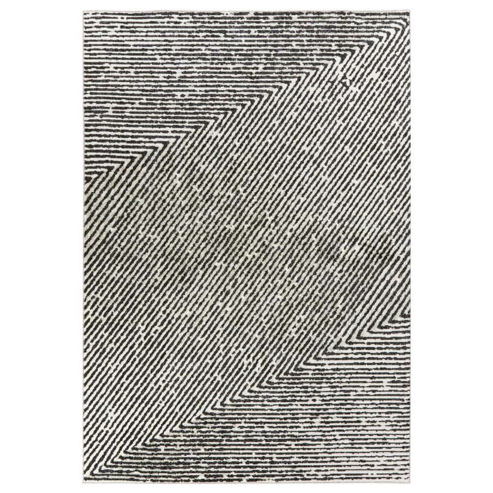 Balta Rugs Sartre 7"10" x 10" White Area Rug, , large