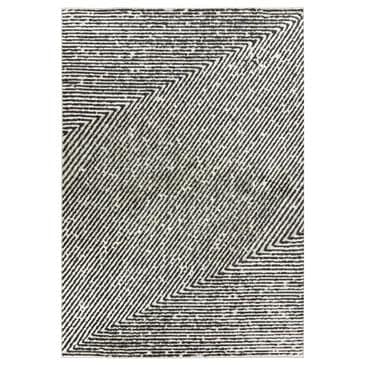 Balta Rugs Sartre 7"10" x 10" White Area Rug, , large