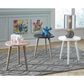 Ashley Fullersen Accent Table in Blue and Light Tan, , large