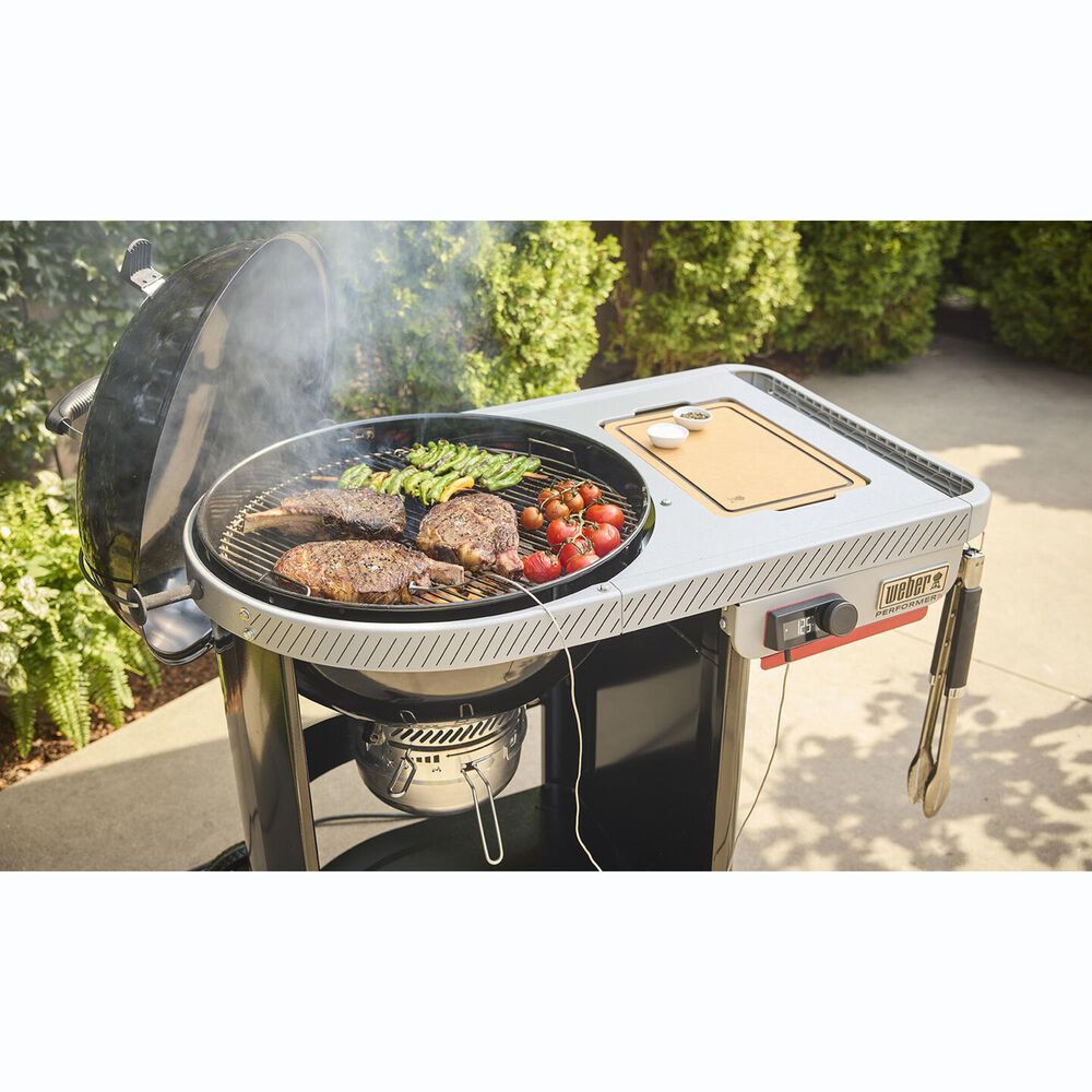 Weber Perfomer Smart Charcoal Grill in Black, , large