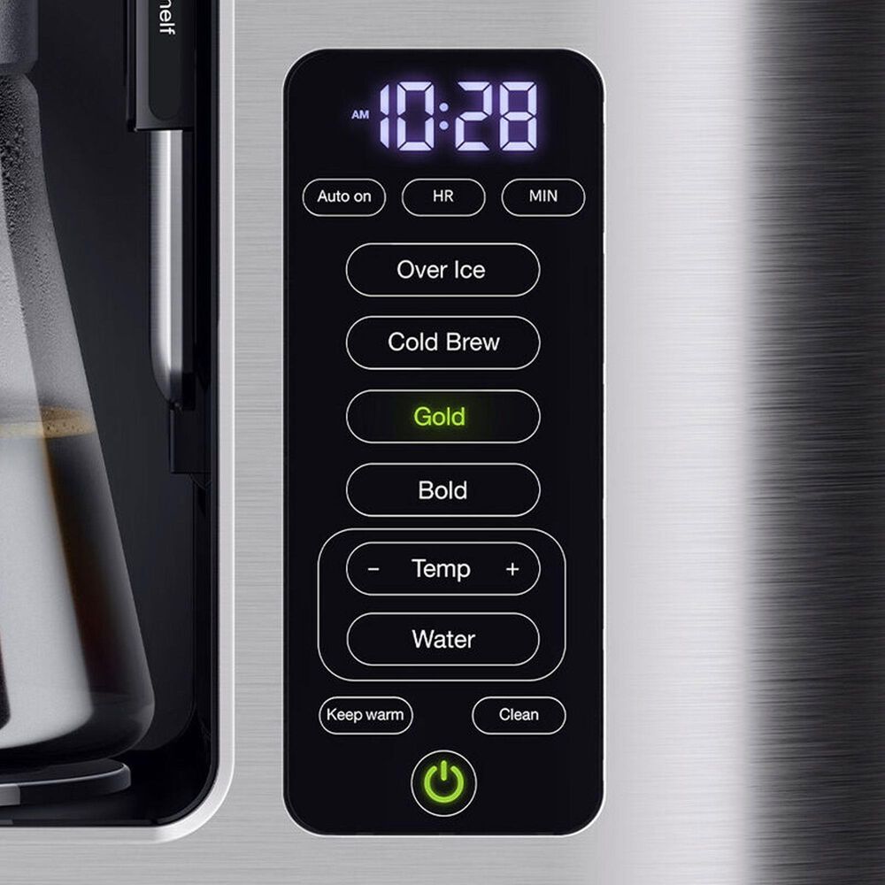 DeLonghi MultiServe Plus 10-Cup Coffee Maker with Cold Brew in Stainless Steel and Black, , large