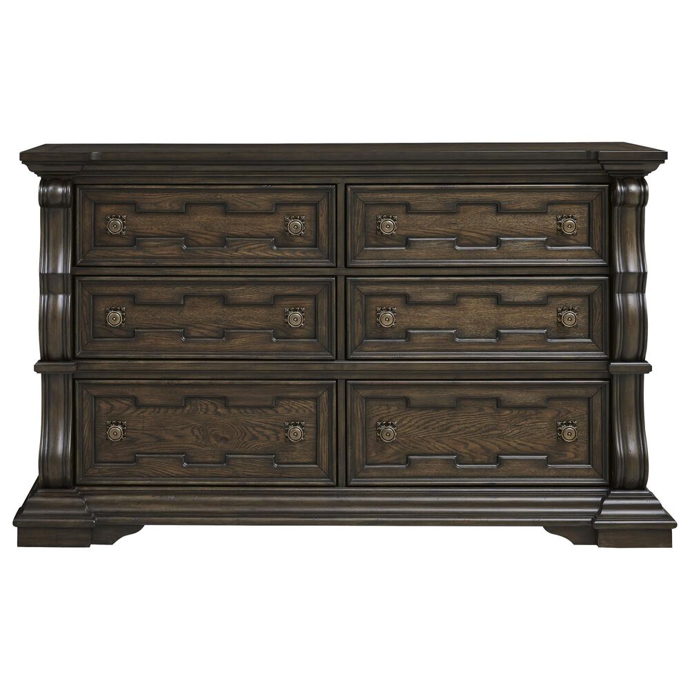 Millenium Maylee 6-Drawer Dresser in Dark Brown, , large