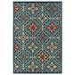 Oriental Weavers Latitude 709B 9"10" x 12"10" Blue Area Rug, , large