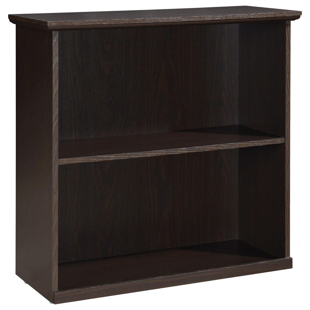 Valor Living Jefferson 2-Shelf Bookcase in Espresso, , large