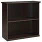 Valor Living Jefferson 2-Shelf Bookcase in Espresso, , large