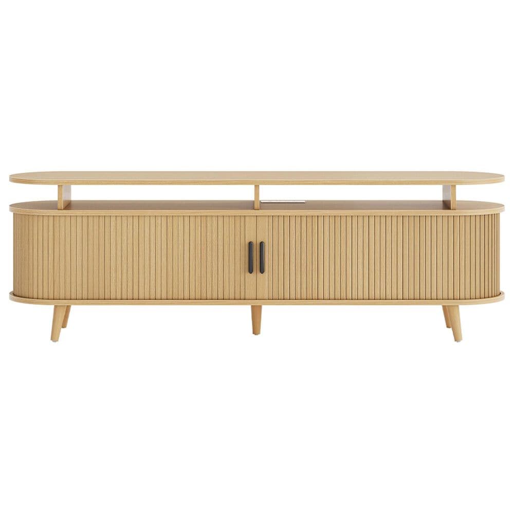 HOMLUX 70" TV Stand in Natural Stone, , large