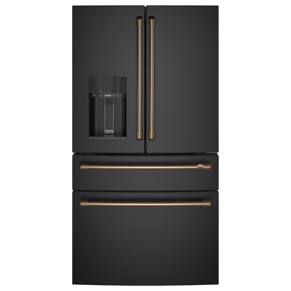 Cafe 4-Piece Refrigerator Handle Kit in Brushed Bronze, , large