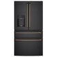 Cafe 4-Piece Refrigerator Handle Kit in Brushed Bronze, , large