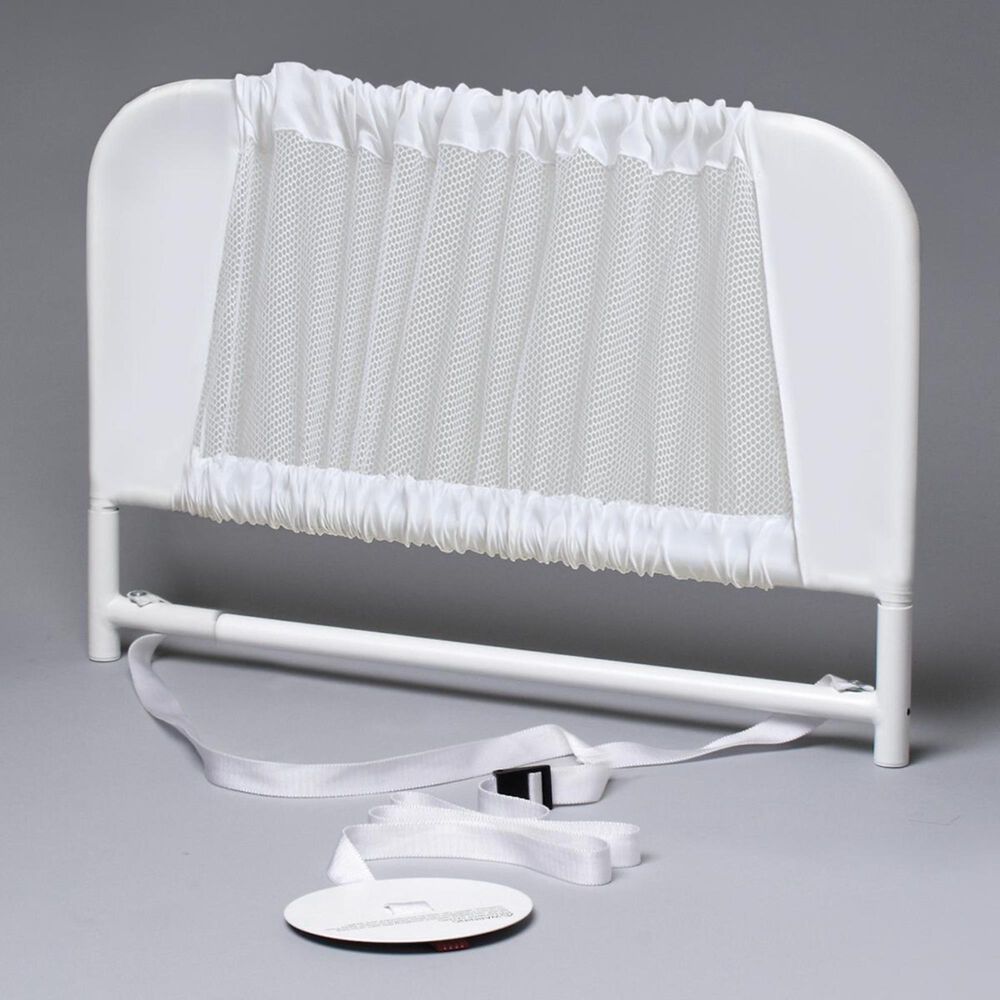 Kidco Inc. Convertible Crib Mesh Bed Rail in White Nebraska Furniture