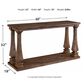 Signature Design by Ashley Johnelle Sofa Table in Weathered Gray, , large
