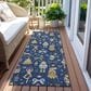 Dalyn Rug Company Wonderland WN35 Navy 2"3" x 7"6" Runner, , large