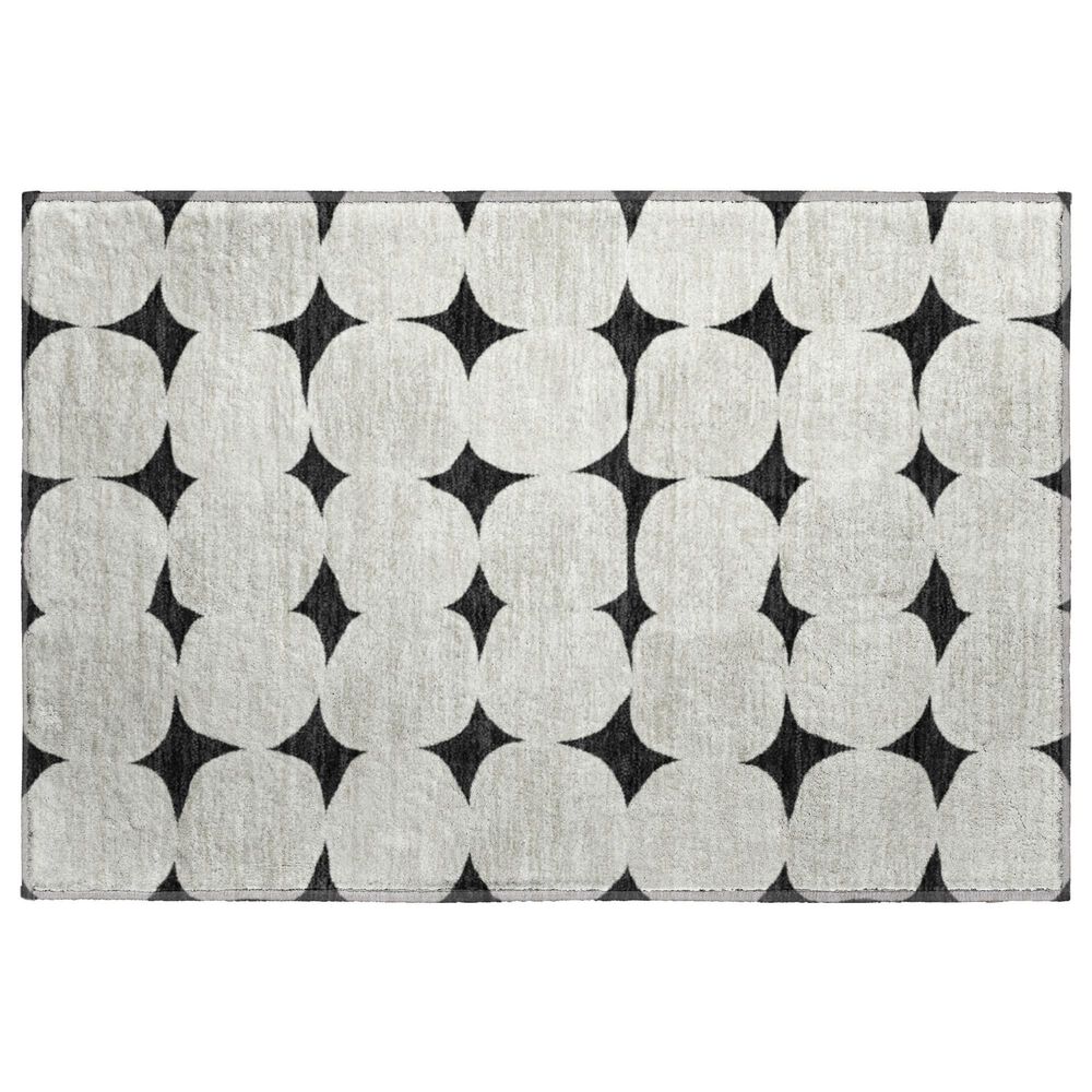 Dalyn Rug Company The Reserve TR16 Black 1"8" x 2"6" Indoor/Outdoor Area Rug, , large