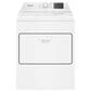 WHIRLPOOL 4.3 Cu. Ft. Top Load Agitator Washer and 7.0 Cu. Ft. Gas Front Load Dryer with Glass Lid Laundry Pair in White, , large