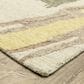Oriental Weavers Kipton 10" x 13" Beige and Yellow Area Rug, , large