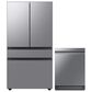 Samsung 2-Piece Kitchen Package with 29 Cu. Ft. 4-Door French Door Refrigerator and Dishwasher in Stainless Steel, , large