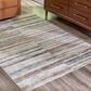 Ashley Kemart 5" x 7" Beige, Gray, Blue, Gold and Amber Area Rug, , large