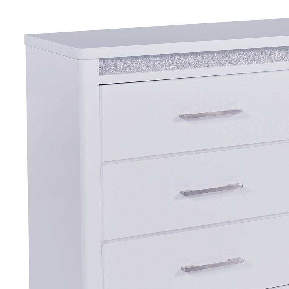 Ashley Jarlee 3-Piece Queen Upholstered Bedroom Set in White, , large