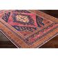 Surya Amelie AML-2347 5"3" x 7"3" Blue, Pink, Orange and Wheat Area Rug, , large