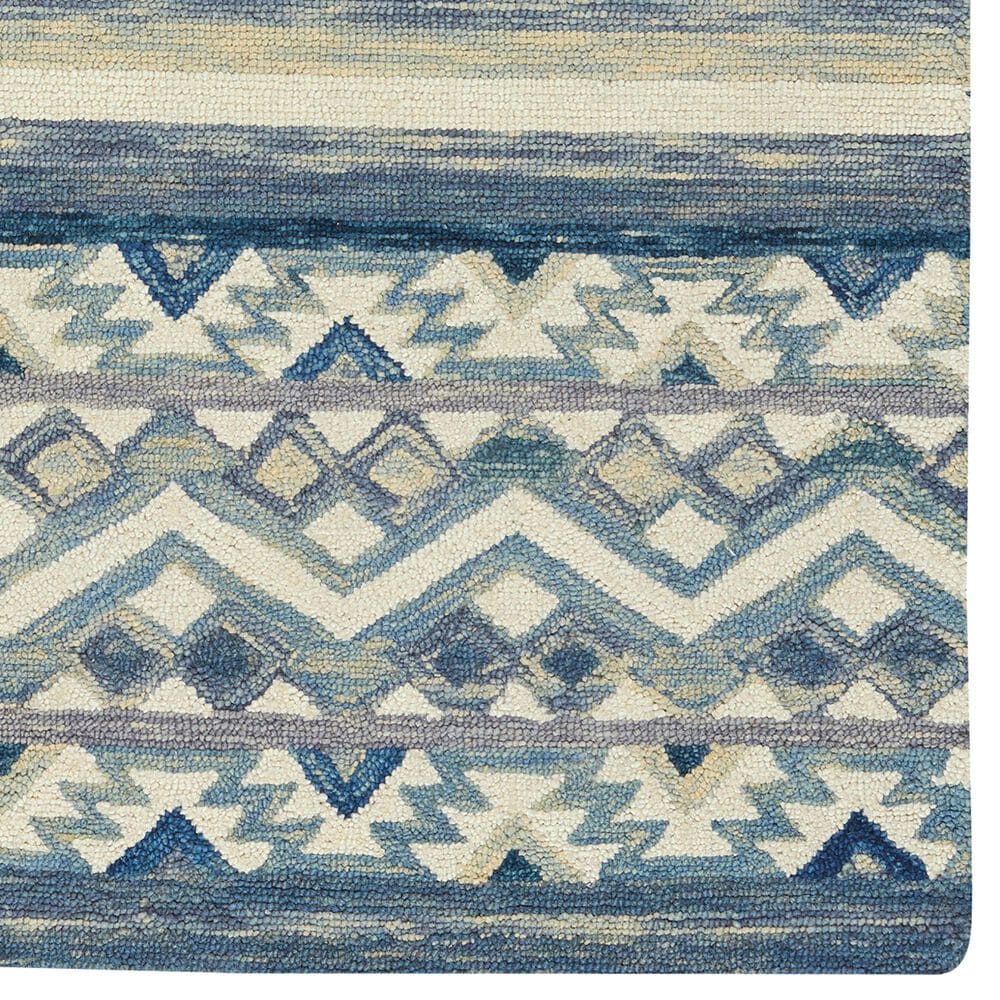 Capel Avanti Kelim 2569-440 9&#39; x 12&#39; Alpine Blue Area Rug, , large