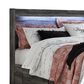 Ashley Baystorm King Panel Bed with 6 Storage Drawers in Gray, , large