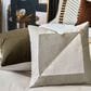 Eastern Accents Rufus 27" Square Euro Pillow Sham in Bach Truffle and Hamish Khaki, , large
