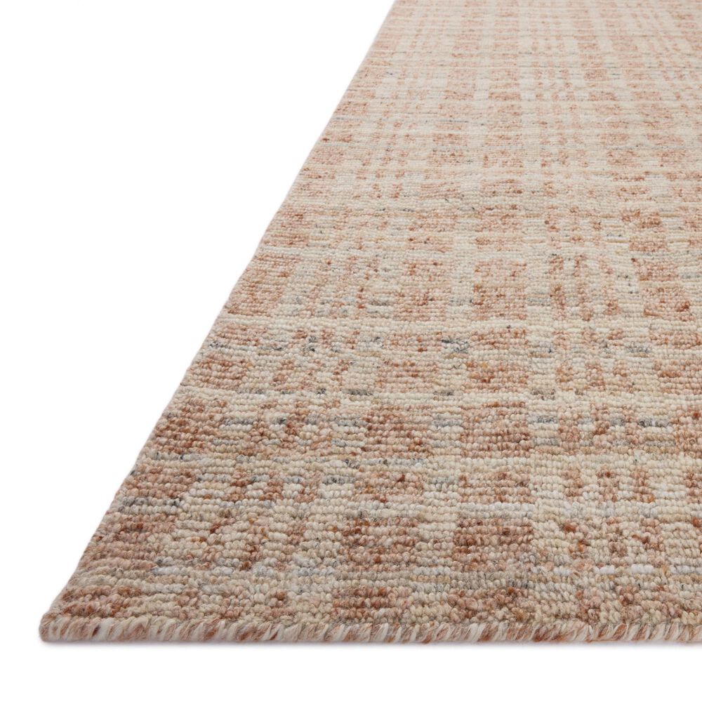 Loloi Sonya Terracotta and Natural 2&#39;6&quot; x 9&#39;9&quot; Runner, , large