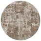Dalyn Rug Company Kochi KC7 Brown 8" Round Area Rug, , large