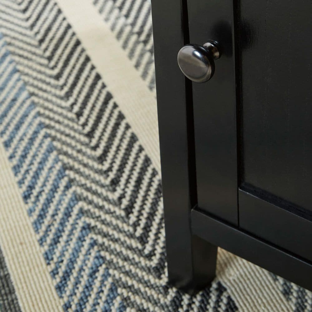 Ashley Treytown Chairside End Table in Black, , large
