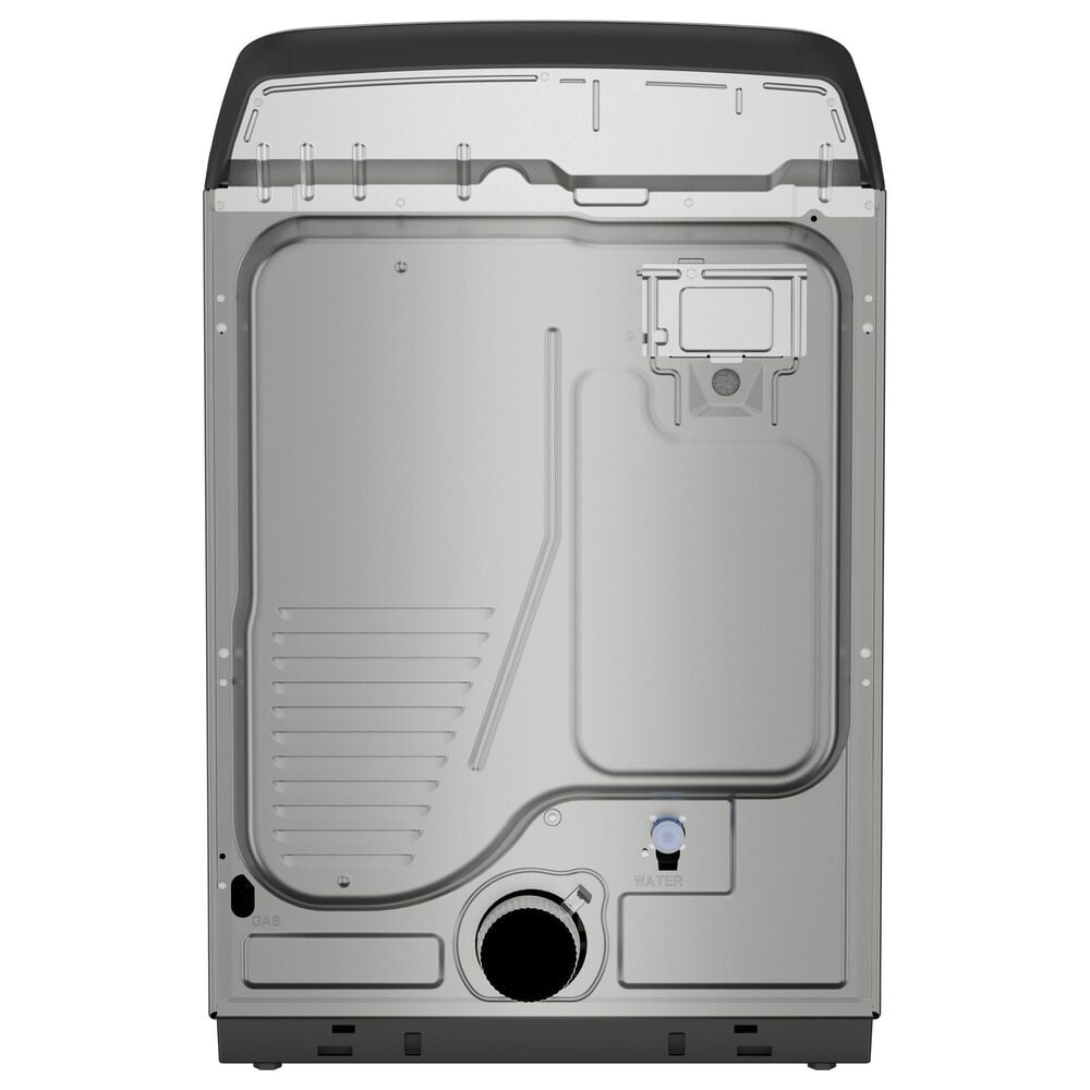 Maytag 5.2 Cu. Ft. Smart Pet Pro Top Load Agitator Washer and 7.4 Cu. Ft. Smart Gas Top Load Dryer Laundry Pair in Classic Silver, , large