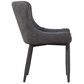 Tov Furniture Draco Velvet Chair in Grey, , large