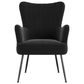Emerald Home Furnishings Amera Accent Chair in Black and White, , large