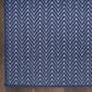 Nourison Horizon HOZ02 Navy 6" x 9" Indoor/Outdoor Area Rug, , large
