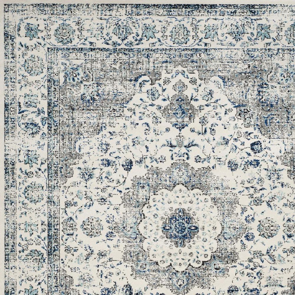 Safavieh Evoke EVK220D-27 2&#39;2&quot; x 7&#39; Grey/Ivory Runner, , large