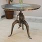 Carolina Chair and Table Mundra Adjustable Crank Table in Antique Nickle, , large