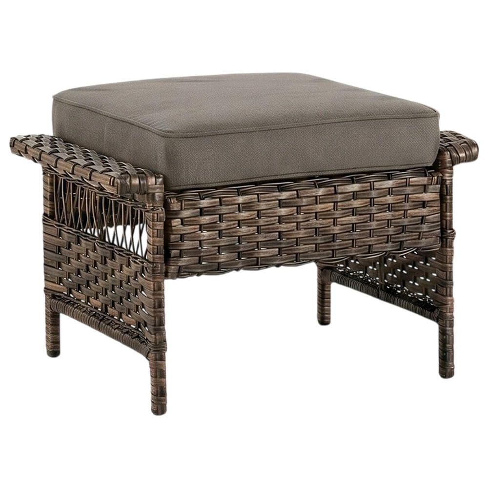 Sunwell Garden 5-Piece Patio Conversation Set with Swivel Chairs in Gray, , large