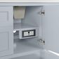 James Martin Vanities Breckenridge 60" Single Bathroom Vanity in Serenity Blue with 3 cm Eternal Jasmine Pearl Quartz Top, Rectangular Sink and FreePower Wireless Charger, , large