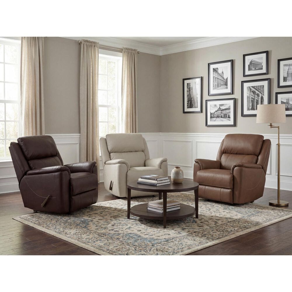 HomeStretch Homerun Manual Rocker Recliner in Cement, , large