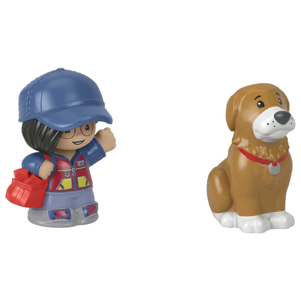 Little People Mailperson and Dog, , large