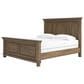 Ashley Feddinger King Panel Bed in Chestnut Brown, , large