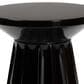 Baxton Studio Ulmer Patio Side Table in Black, , large