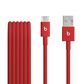 Beats 1.5-Meter USB-A to USB-C Woven Cable in Rapid Red, , large