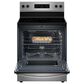 Whirlpool 5.3 Cu. Ft. Freestanding Electric Range with Steam Clean in Stainless Steel, , large