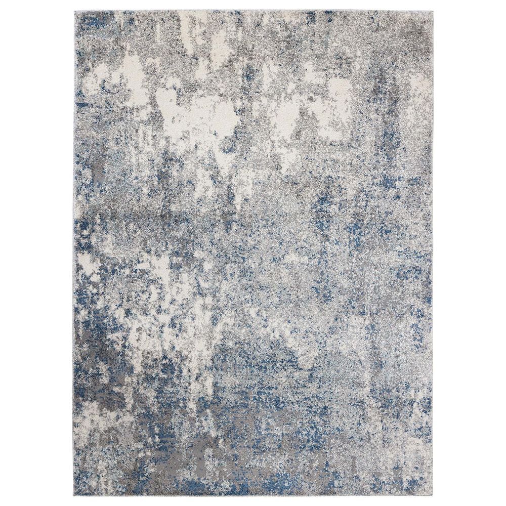 Amer Rugs Yasmin 7"10" x 10"6" Light Blue Area Rug, , large