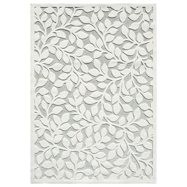Orian Nouvelle Boucle Autumn Lane 5"2" x 7"6" Natural Verde Area Rug, , large