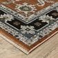 Oriental Weavers Keira Rust and Grey 7"10" x 10"10" Area Rug, , large